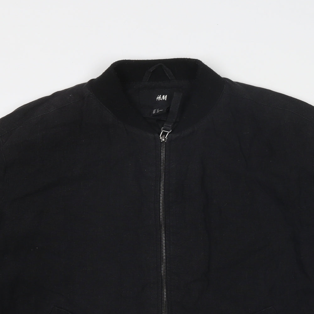 Mens UK Size S H&M Black Jacket