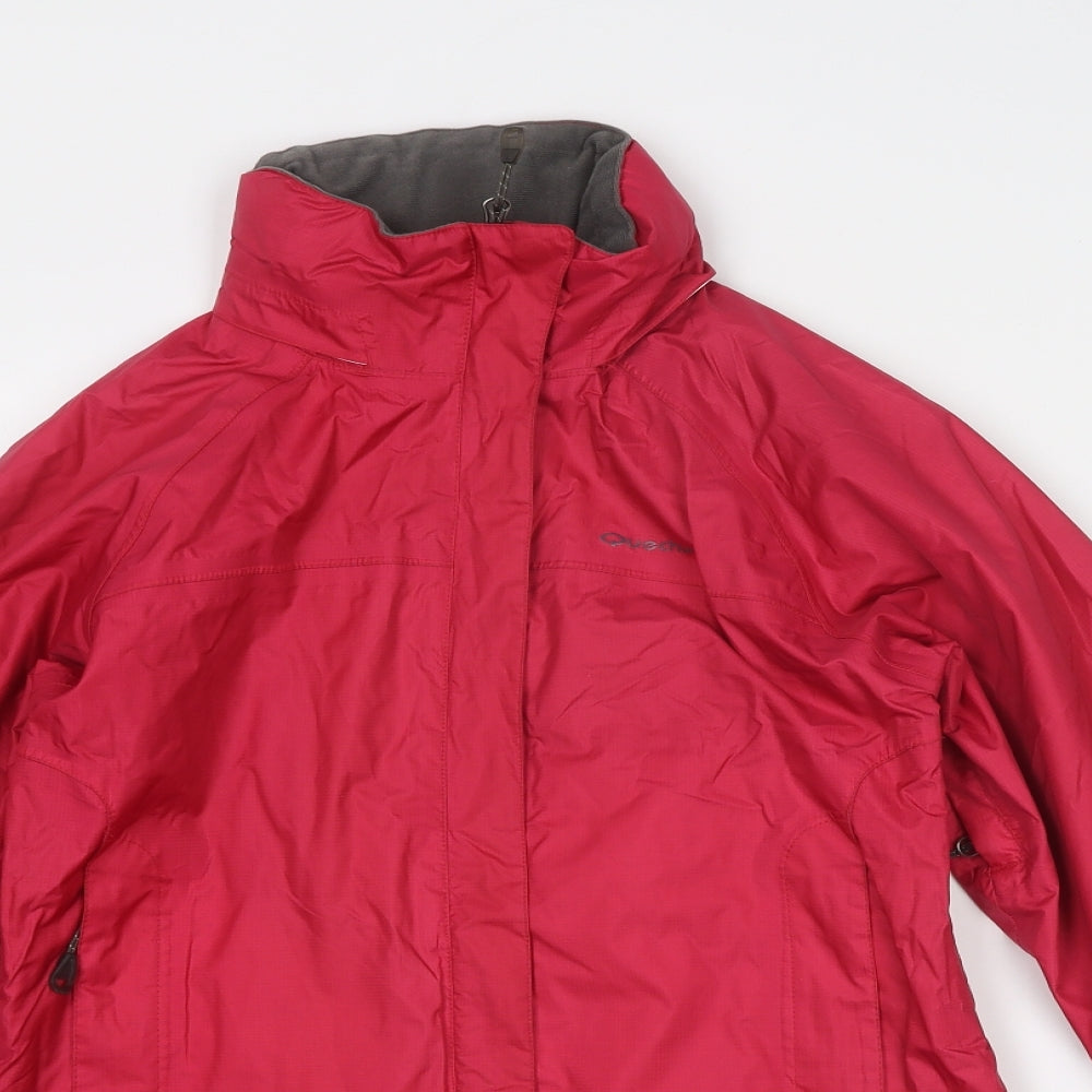 Womens UK Size XS Quechua Pink Jacket