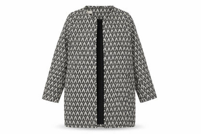 Womens UK Size 16 H&M Grey Overcoat