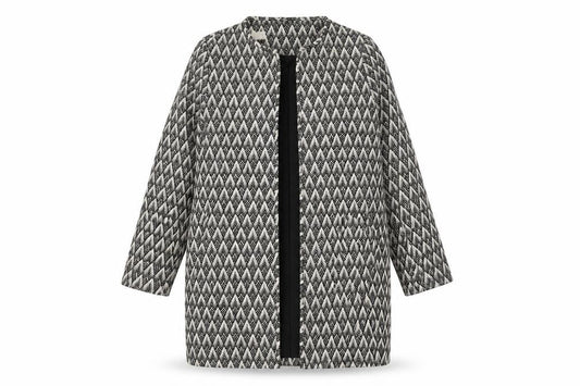 Womens UK Size 16 H&M Grey Overcoat