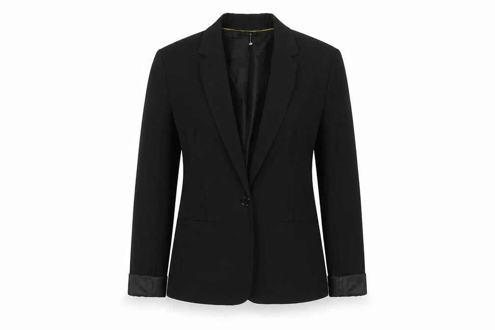 Womens UK Size 10 New Look Regular Black Blazer