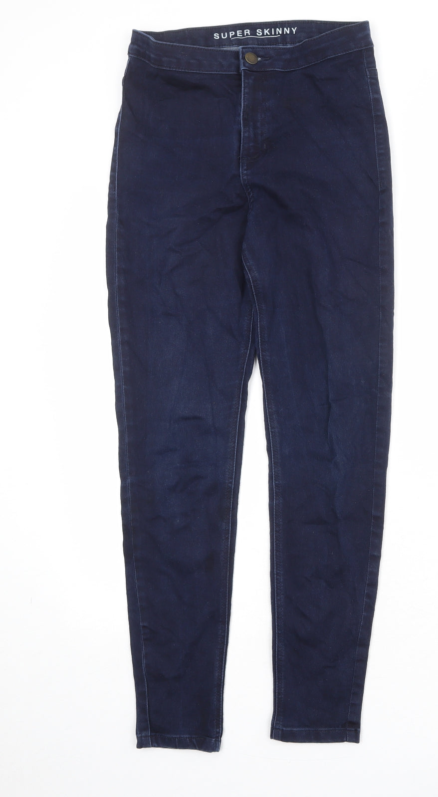 Womens UK Size 10 Marks and Spencer Regular Fit Skinny Blue Jeans
