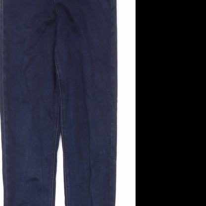 Womens UK Size 10 Marks and Spencer Regular Fit Skinny Blue Jeans