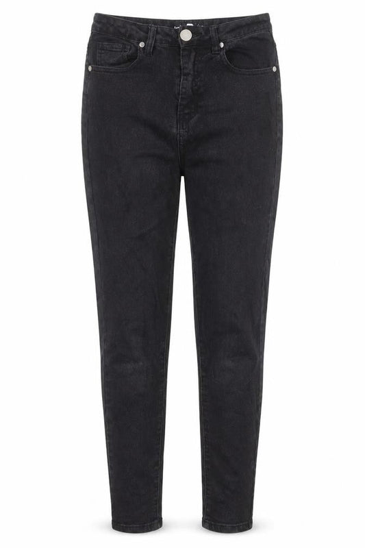 Boohoo Womens Black Cotton Skinny Jeans Size 8 Regular Zip