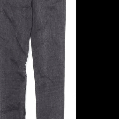 Womens UK Size 31 in H&M Regular Fit Skinny Grey Jeans