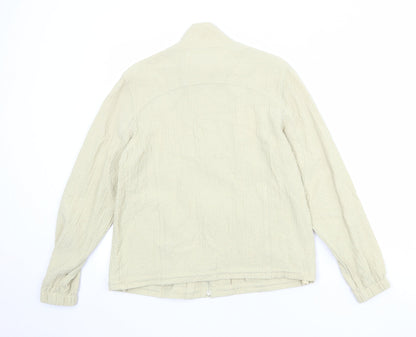 Orvis Womens Beige Jacket Size S Zip