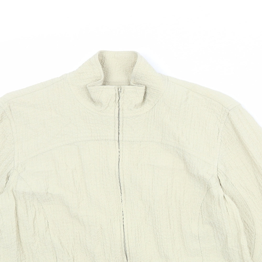Orvis Womens Beige Jacket Size S Zip