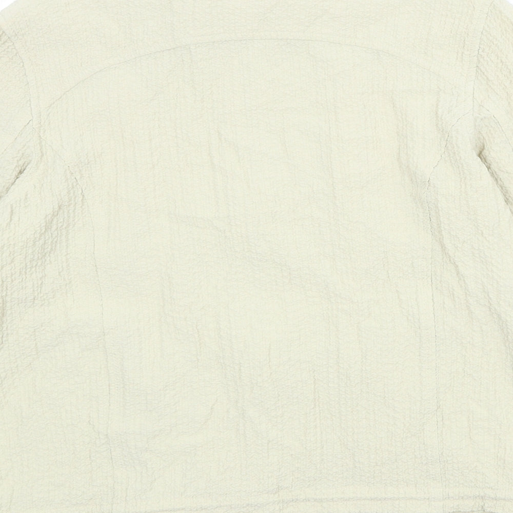 Orvis Womens Beige Jacket Size S Zip