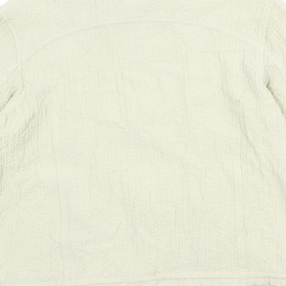 Orvis Womens Beige Jacket Size S Zip