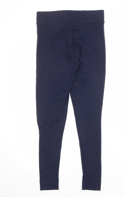 Womens UK Size 10 Marks and Spencer  Carrot Blue Leggings