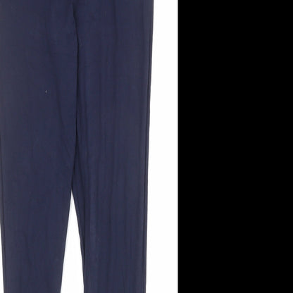 Womens UK Size 10 Marks and Spencer  Carrot Blue Leggings