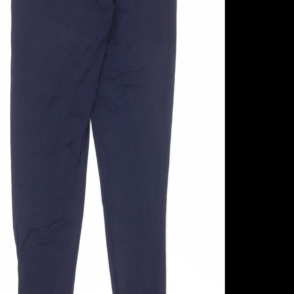 Womens UK Size 10 Marks and Spencer  Carrot Blue Leggings