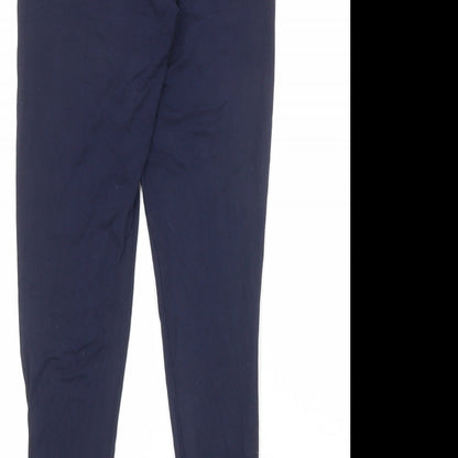 Womens UK Size 10 Marks and Spencer  Carrot Blue Leggings