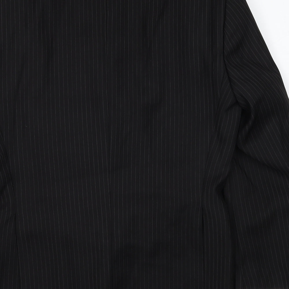 Mens UK Size 36 Greenwoods Regular Black Suit Jacket