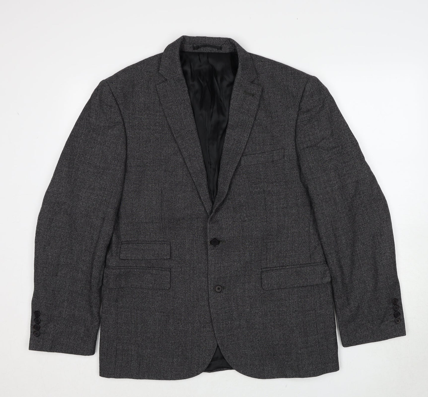 Mens UK Size 40 NEXT Regular Grey Suit Jacket