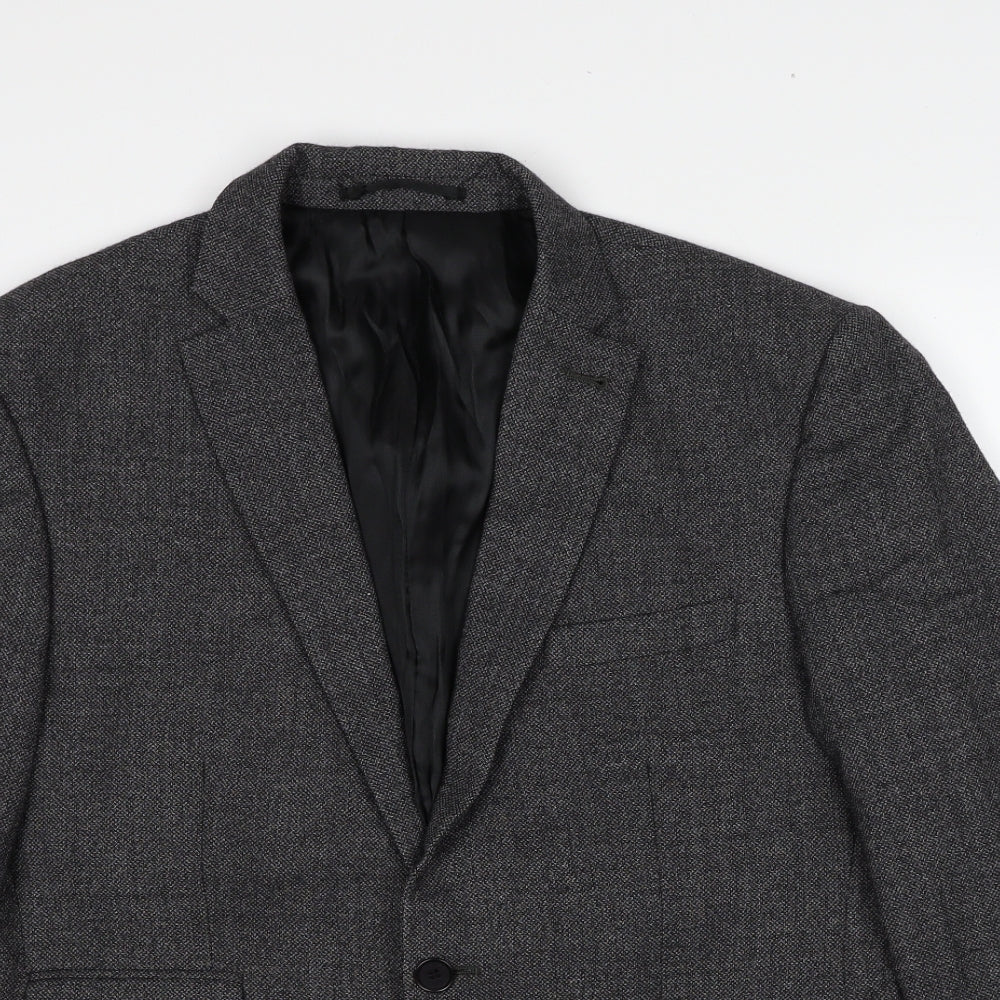 Mens UK Size 40 NEXT Regular Grey Suit Jacket