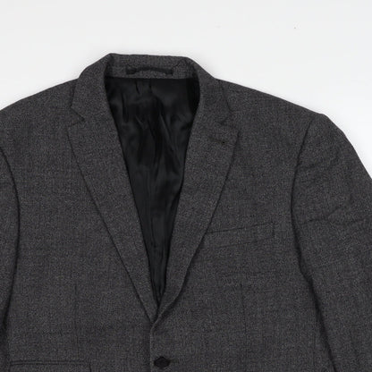 Mens UK Size 40 NEXT Regular Grey Suit Jacket
