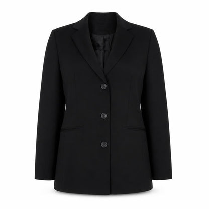 Best Womens Black Polyester Jacket Suit Jacket Size 14