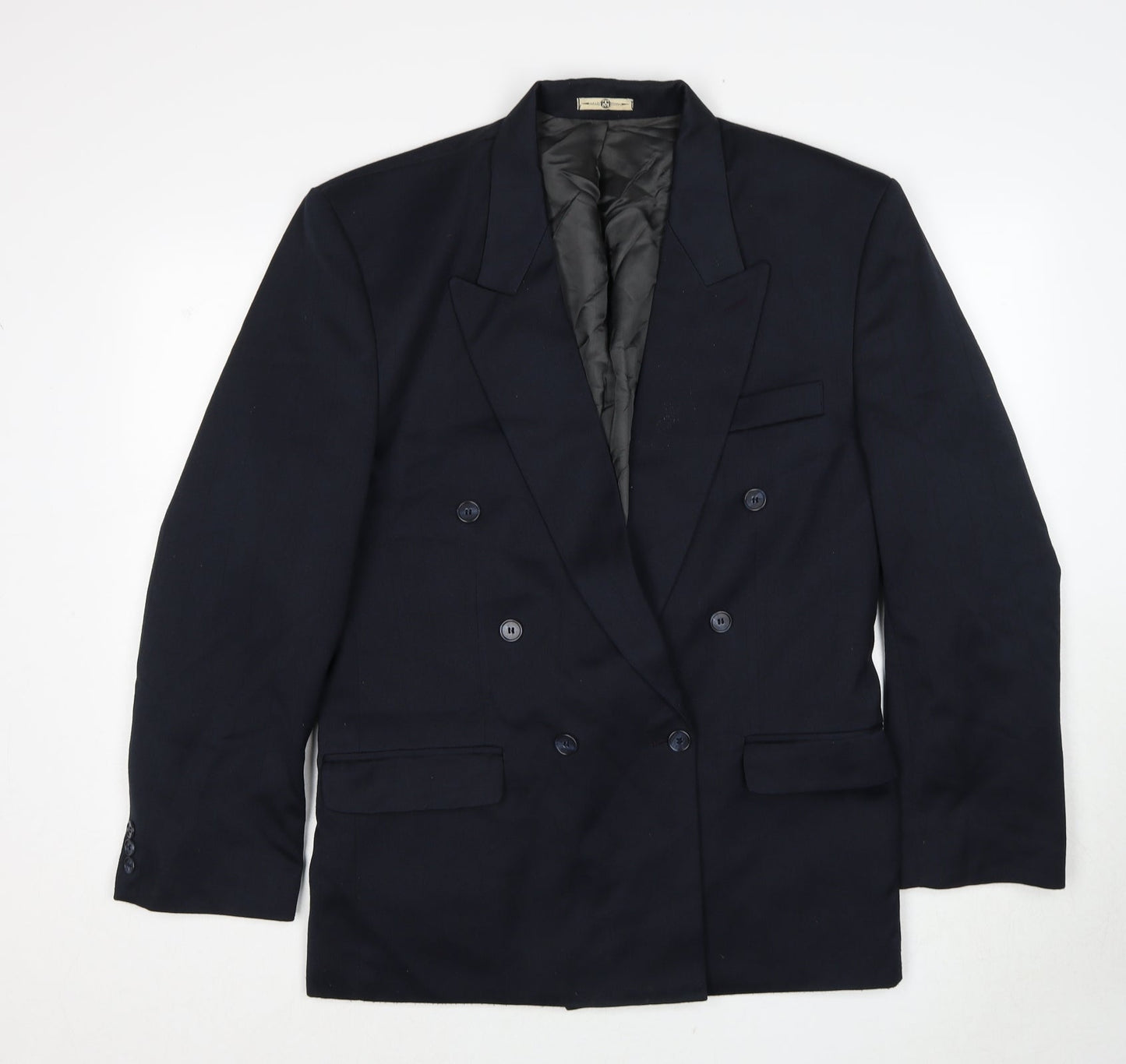 Mens UK Size 40 Topman Regular Blue Suit Jacket