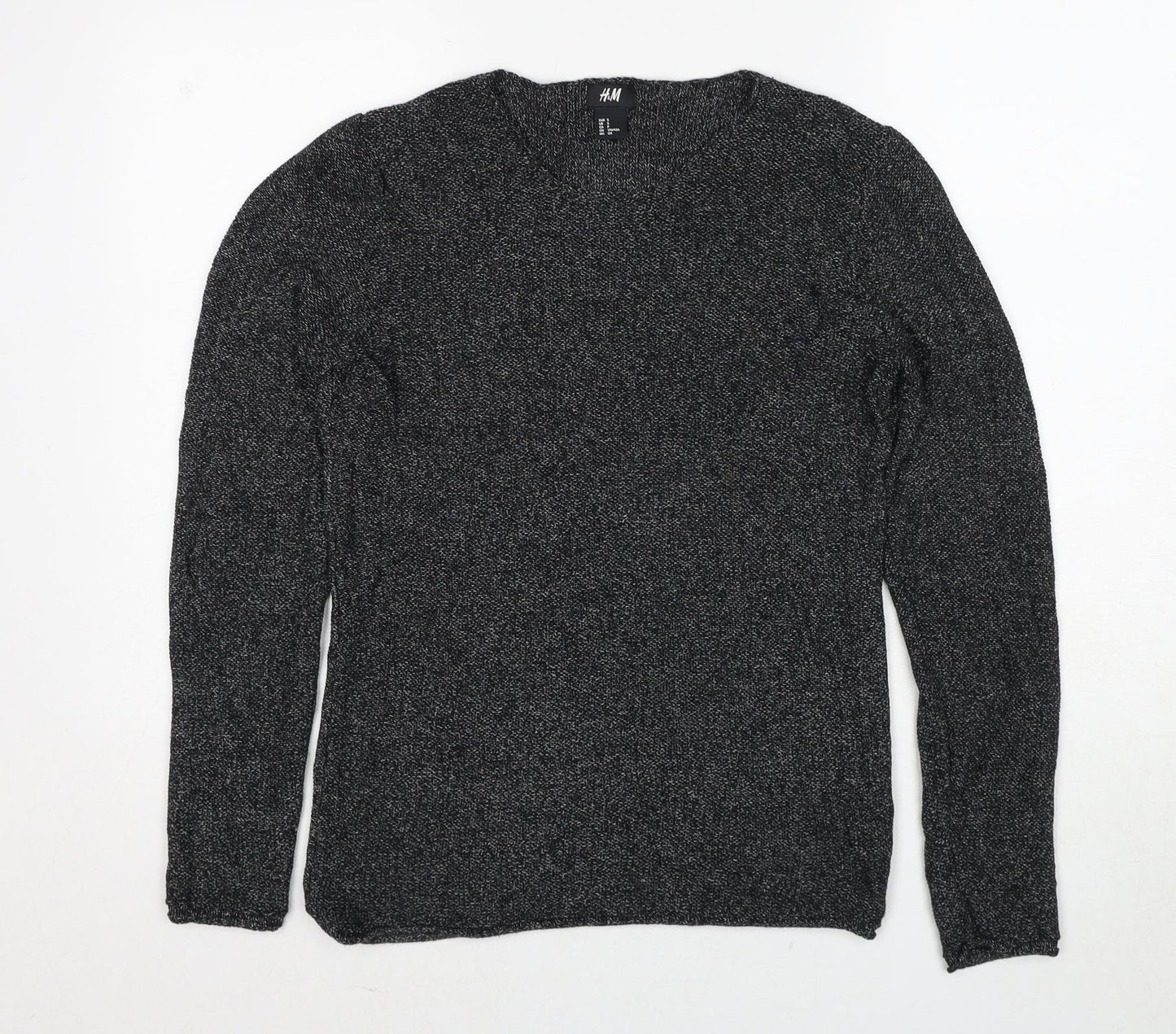 Womens UK Size S H&M Grey Pullover Jumper