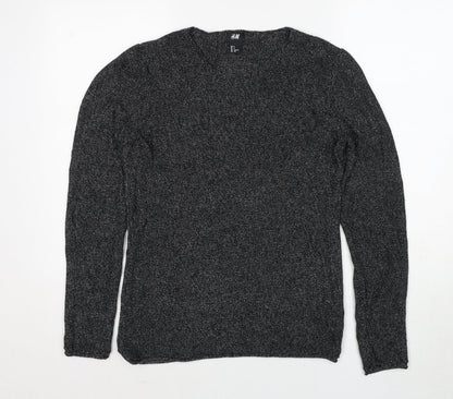 Womens UK Size S H&M Grey Pullover Jumper