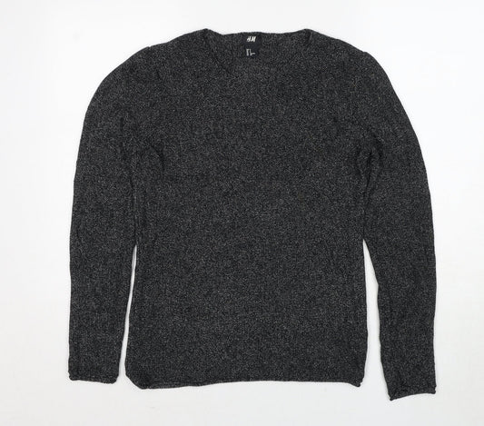 Womens UK Size S H&M Grey Pullover Jumper