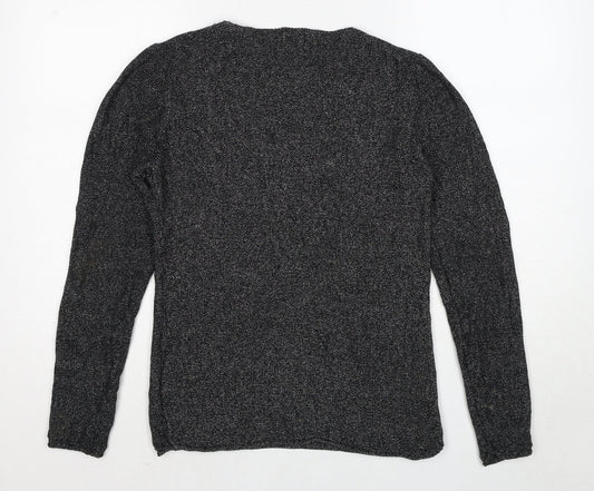 Womens UK Size S H&M Grey Pullover Jumper