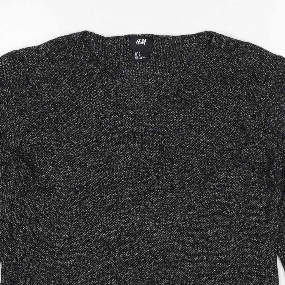 Womens UK Size S H&M Grey Pullover Jumper