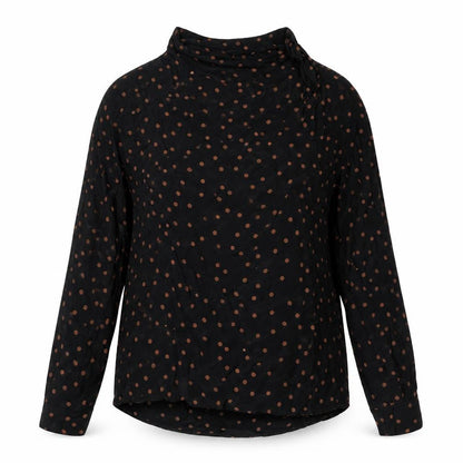 Womens UK Size 14 Topshop Black Basic Blouse