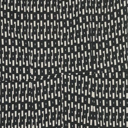 Linea Womens Black Geometric Polyester Shift Size 14 Round Neck Zip