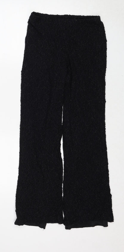 Hourglass Womens Black Nylon Trousers Size S Regular