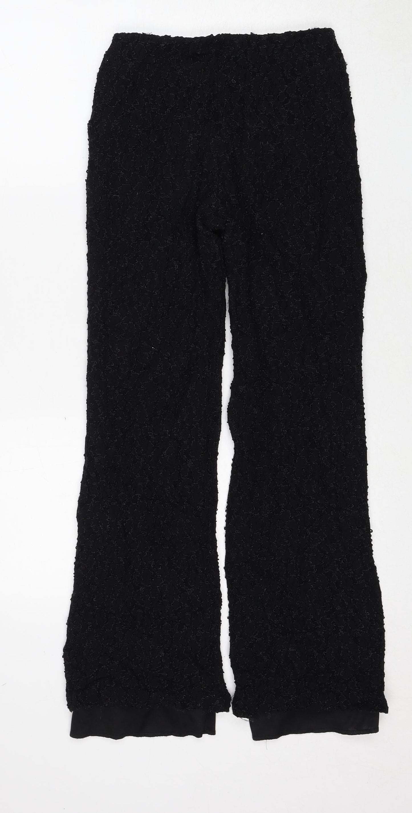 Hourglass Womens Black Nylon Trousers Size S Regular