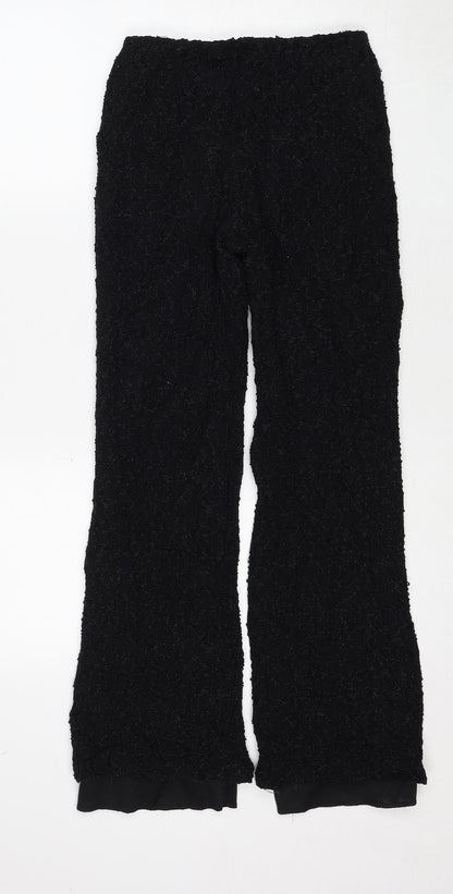 Hourglass Womens Black Nylon Trousers Size S Regular