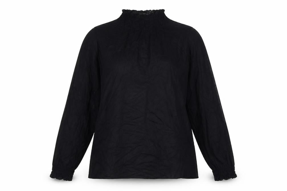 Womens UK Size L VERO MODA Black Basic Blouse