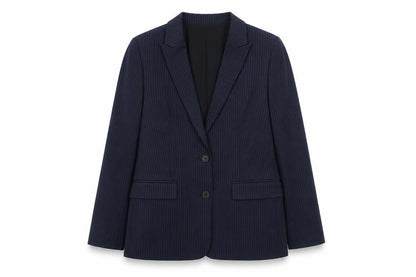 Womens UK Size 12 Marks and Spencer Regular Blue Suit Jacket