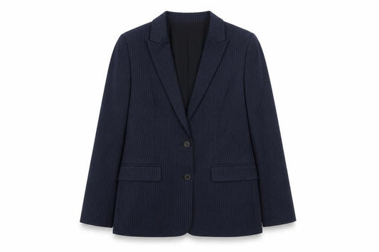 Womens UK Size 12 Marks and Spencer Regular Blue Suit Jacket
