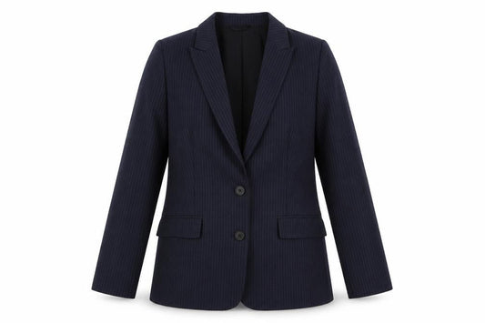 Womens UK Size 12 Marks and Spencer Regular Blue Suit Jacket