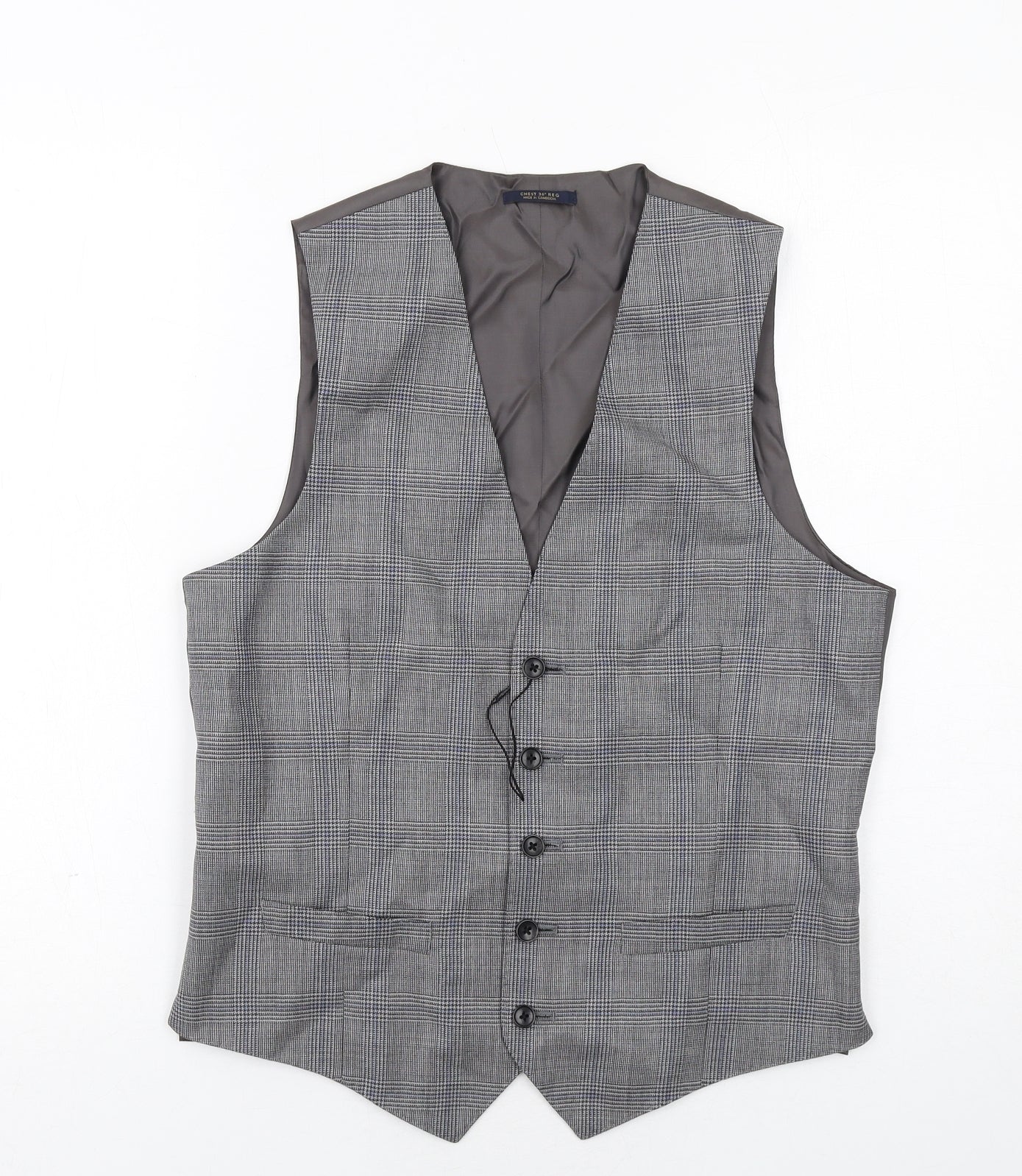 Mens UK Size 36 Marks and Spencer Regular Grey Suit Jacket