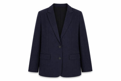Womens UK Size 12 Marks and Spencer Regular Blue Suit Jacket