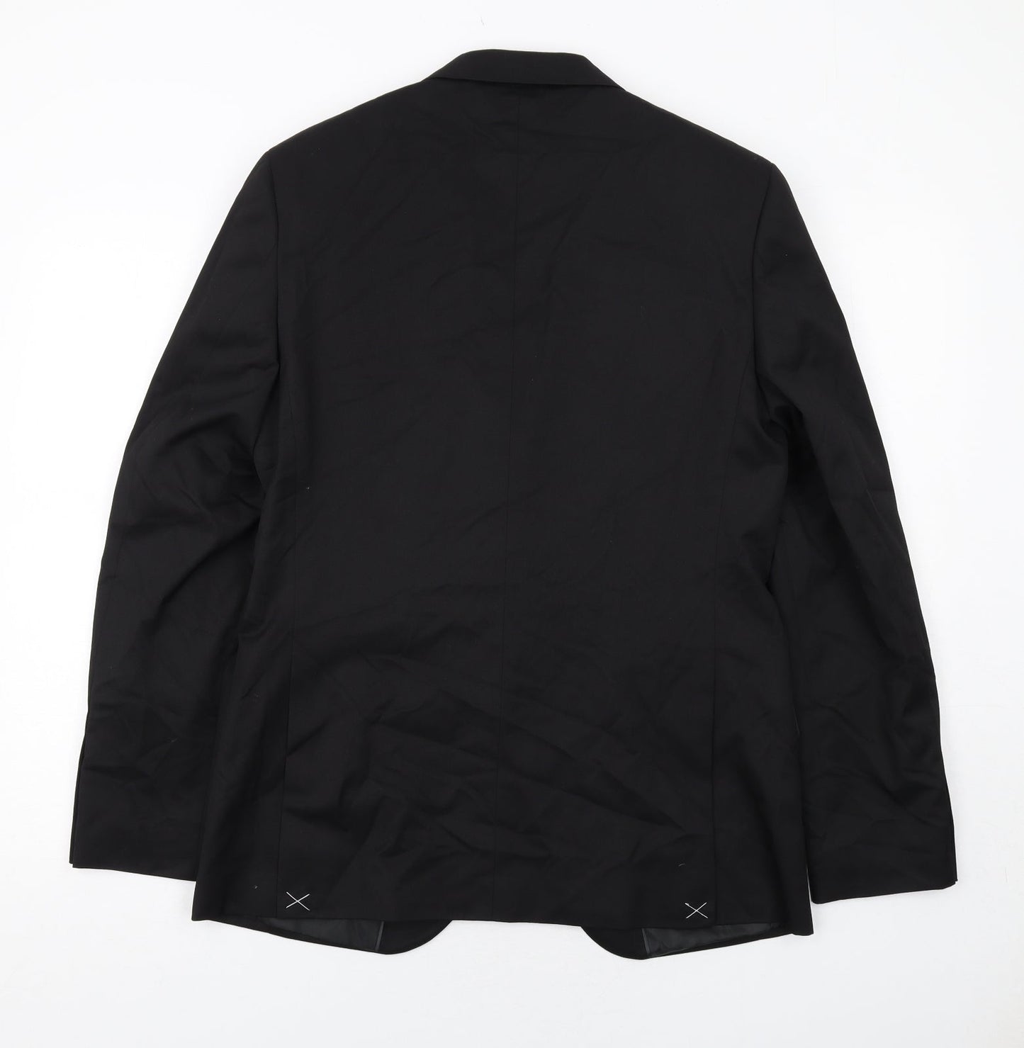 Mens UK Size 38 Marks and Spencer Regular Black Suit Jacket