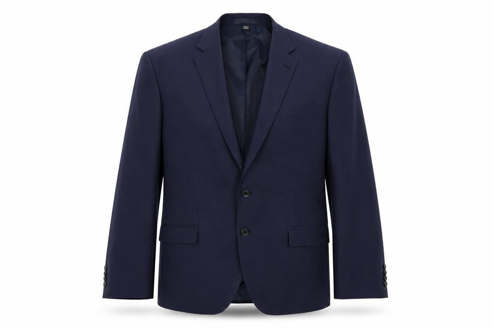 Mens UK Size 42 Marks and Spencer Regular Blue Suit Jacket