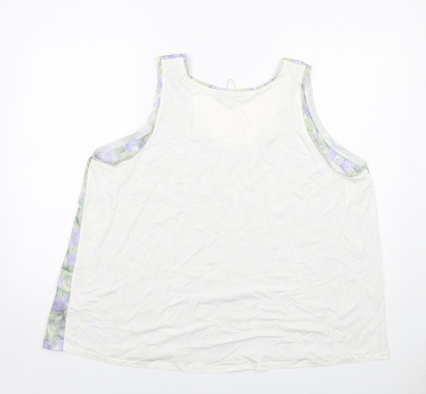 Womens UK Size 20 Marks and Spencer Multicoloured Basic Tank