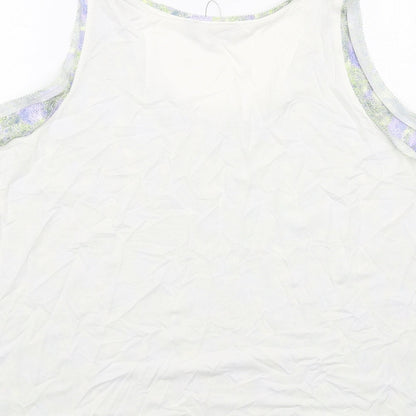 Womens UK Size 20 Marks and Spencer Multicoloured Basic Tank