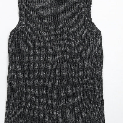 Womens UK Size 8 Topshop Black Pullover Jumper