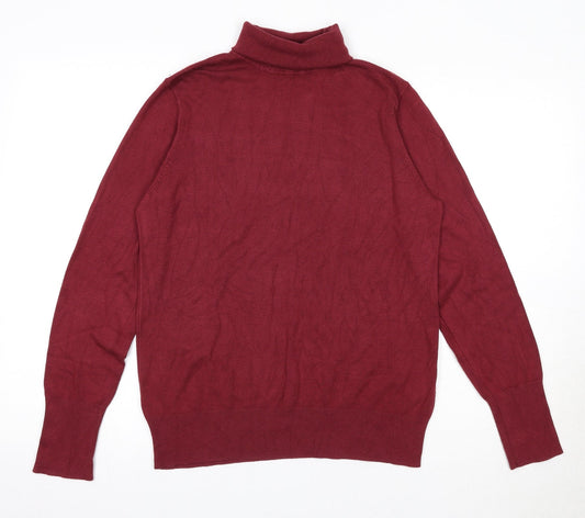 Womens UK Size L St Bernard Red Pullover Jumper