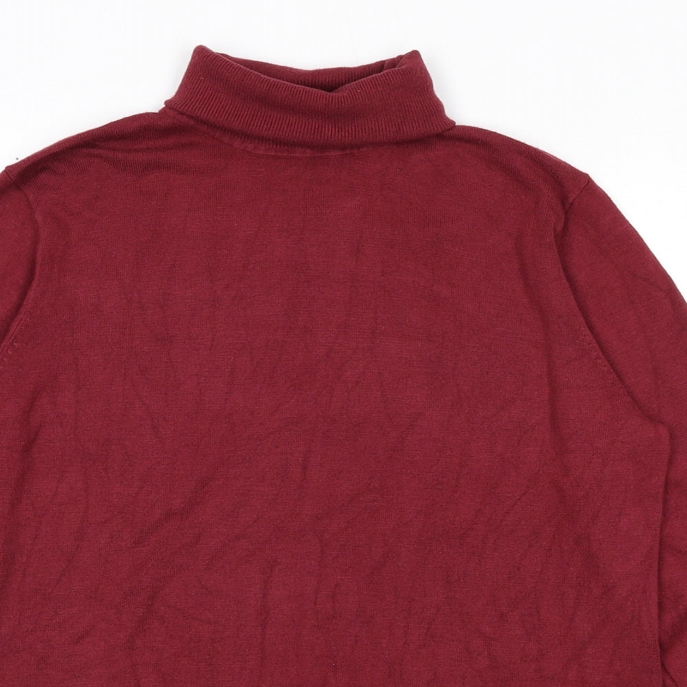 Womens UK Size L St Bernard Red Pullover Jumper