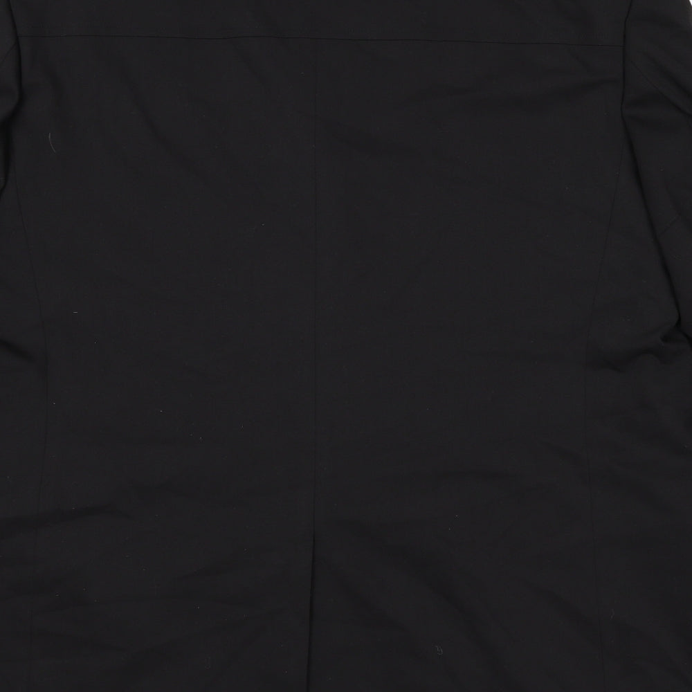 Mens UK Size 44 Burton Regular Black Suit Jacket