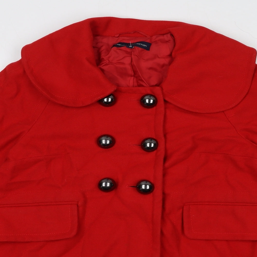 Womens UK Size 8 French Connection Red Jacket