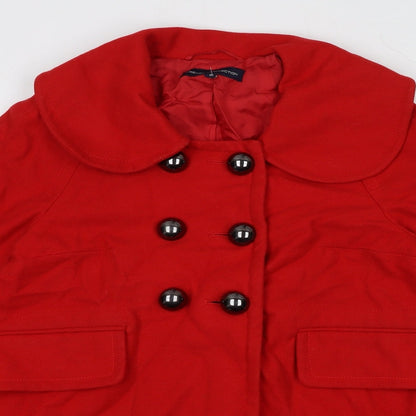 Womens UK Size 8 French Connection Red Jacket