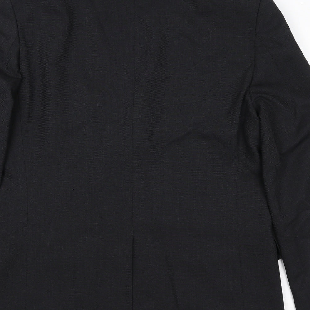 Mens UK Size 40 Marks and Spencer Regular Black Suit Jacket